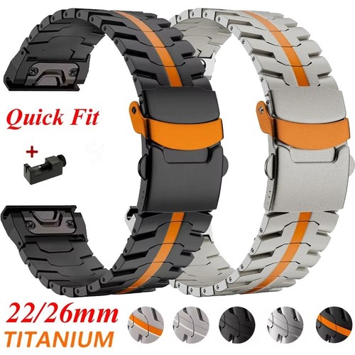 26mm titanium watch band - 22/26mm,