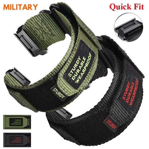 Quick fit nylon watch band - quick,