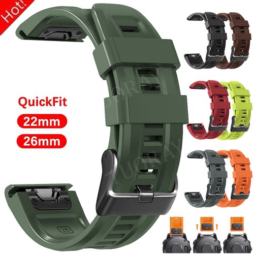 Quick fit watch band - band, silicone