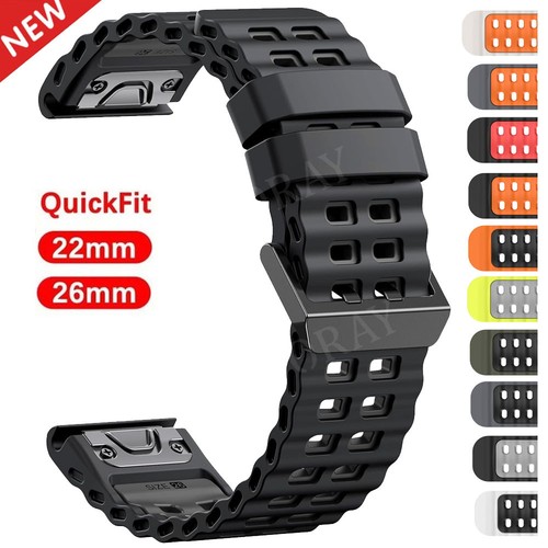 Silicone watch band strap - strap, for