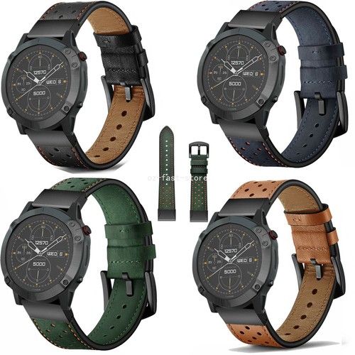 Leather watch band strap - leather,