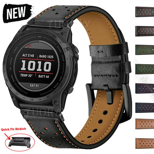 Quick fit leather band strap - fit,
